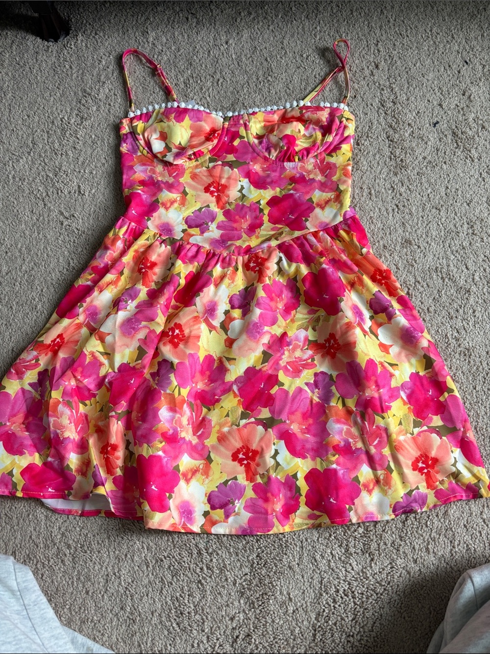 Beginning Boutique Floral Mini Dress BNWT‼️‼️